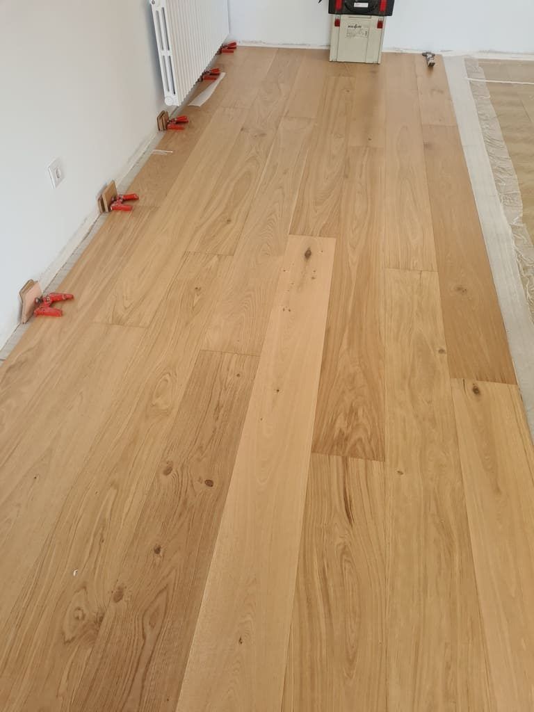 Colocación de parquet flotante marca Maderas de Autor - Andreu Parquets