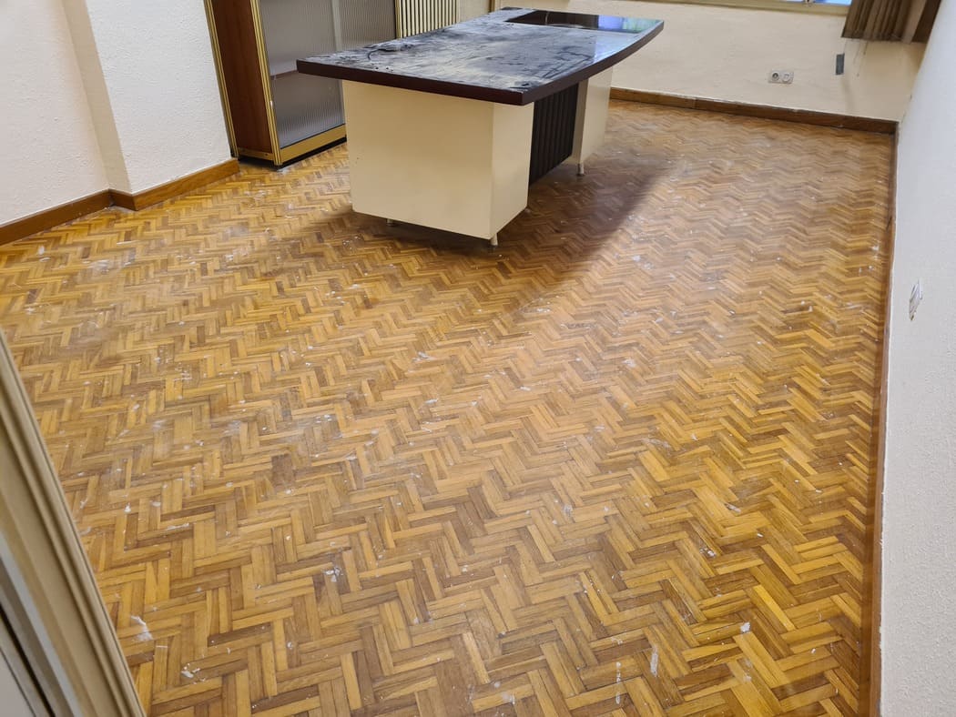 Andreu Parquets - Estado del parquet afectado por la humedad