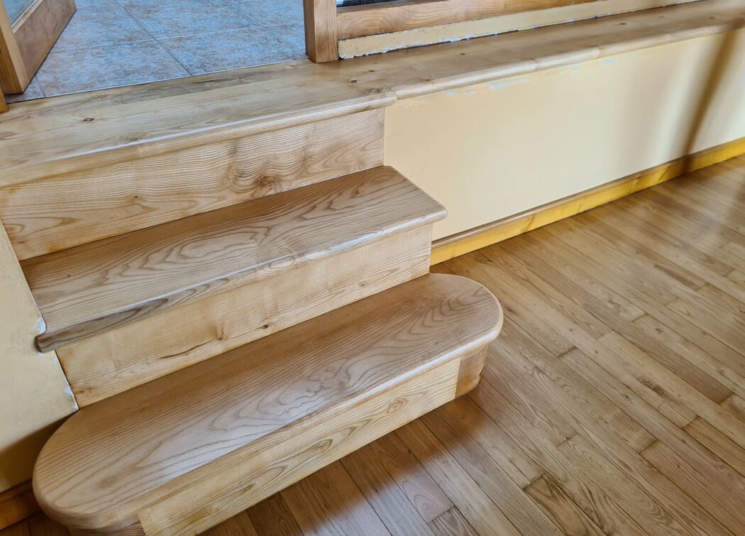 Suelo de madera de roble restaurado - Andreu Parquets Lleida