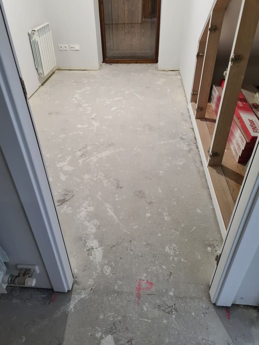 Preparación del suelo antes de la instalación del pavimento laminado -Andreu Parquets