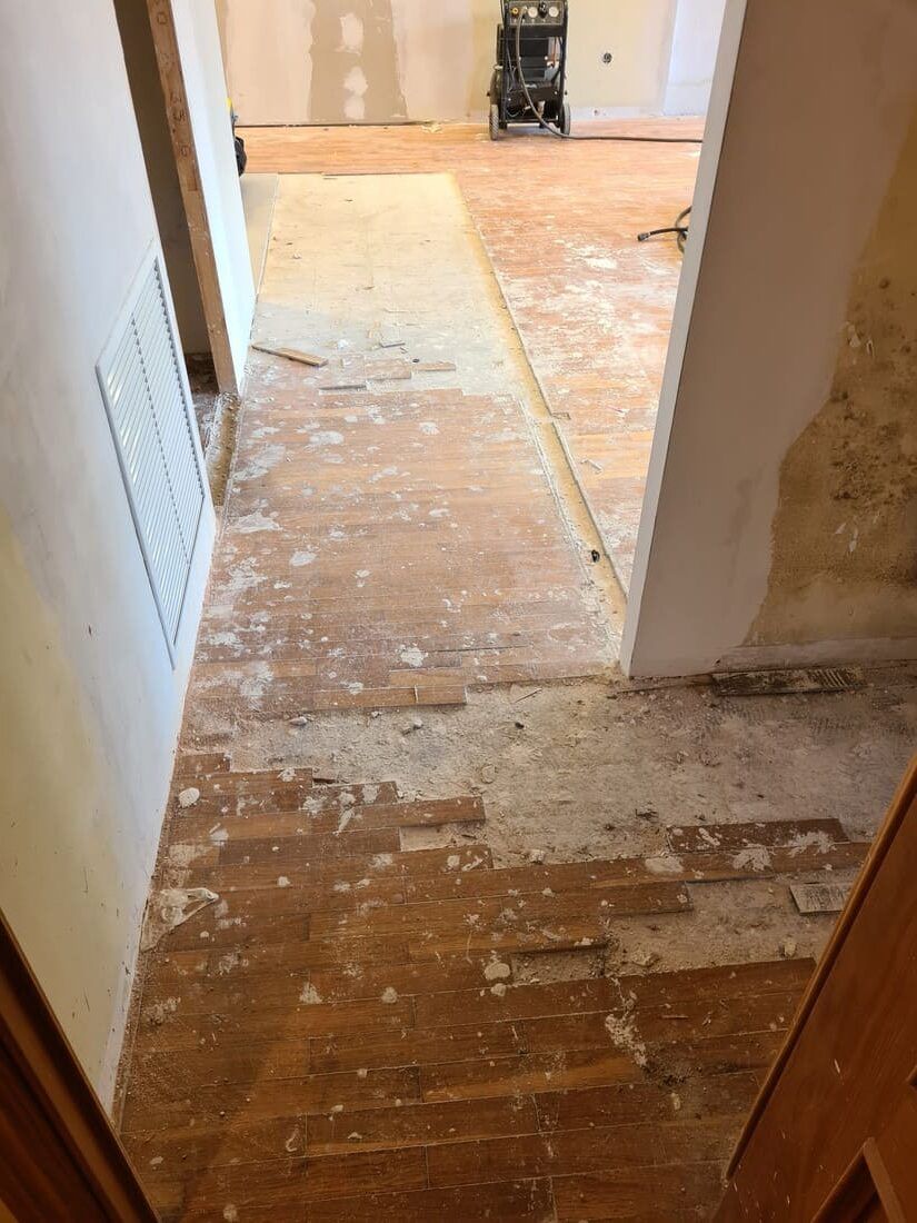 Paso a paso restauración de un parquet que le faltan lamas - Andreu Parquets - Lleida